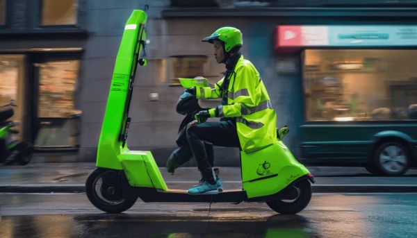 L’activité surprenante du livreur Uber Eats : compétences et défis
